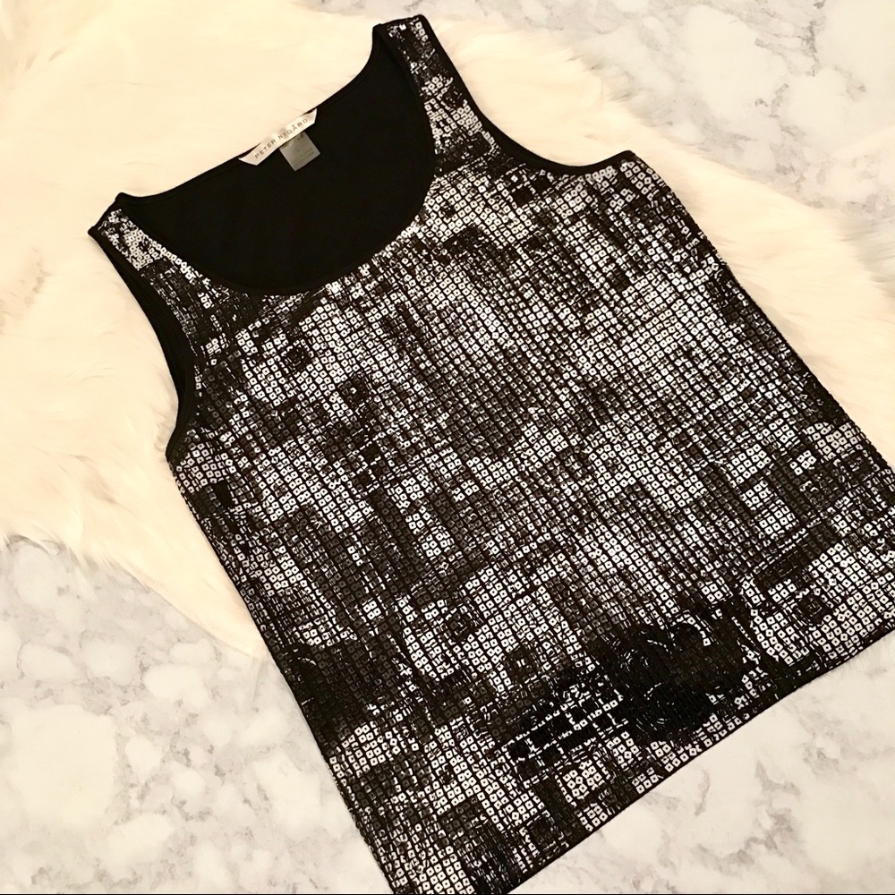 P E T E R N Y G A R D : Stretch Sequin Tank - image 2